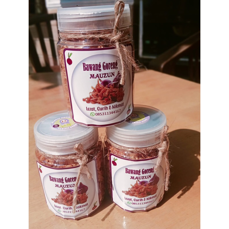 

Bawang Goreng Kriuk Homemade Mauzun Cemil