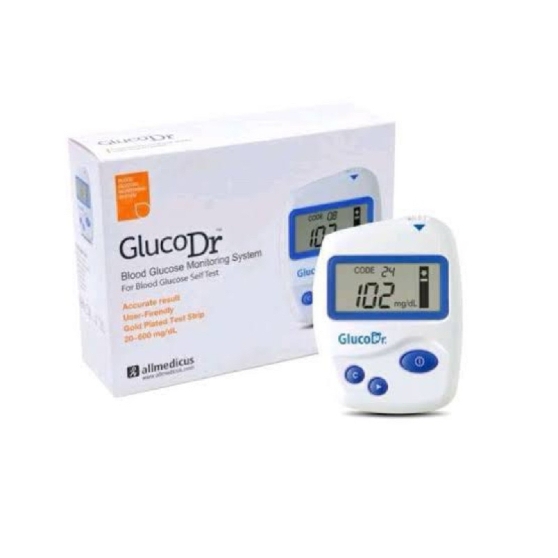 Alat Gluco DR Gula Darah / strip gluco dr biosensor / gluco dr biosensor / Alat gluco dr AGM 2100