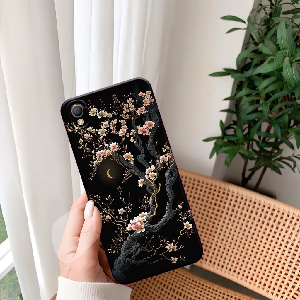 Softcase Oppo A37 - Oppo A37F - Casing Oppo A37 - Oppo A37F Fashion Case Bunga Rainbow.case Bisa rea