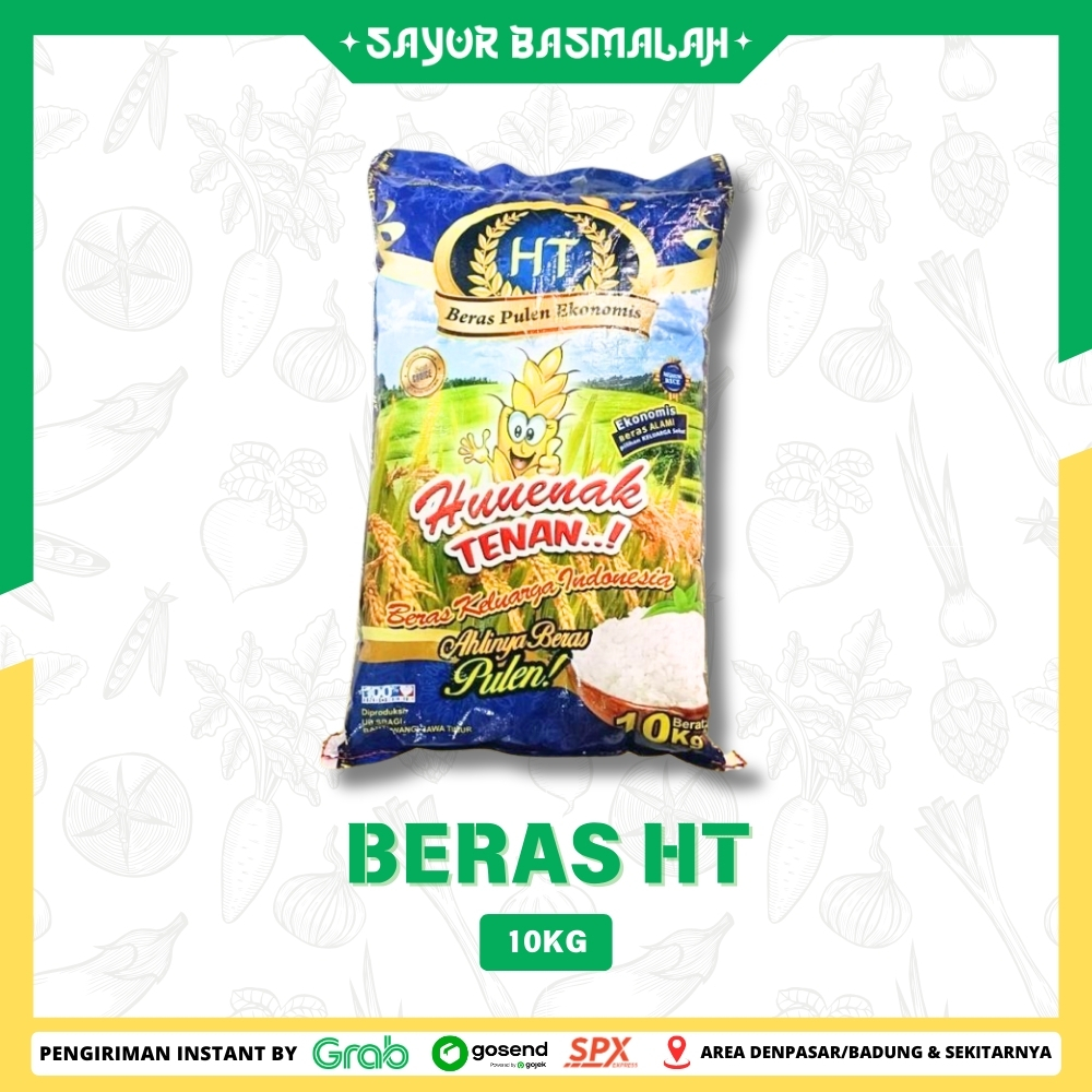 

Beras Ht 10kg - Sayur Basmalah