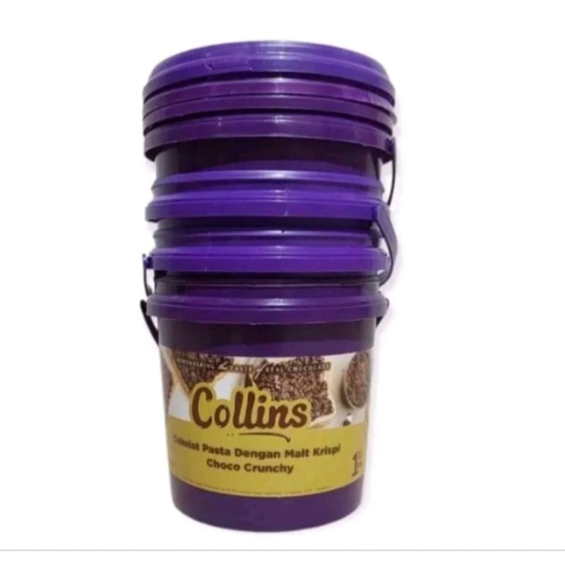 Ember bekas Collins ukuran 1 kg / wadah bekas collins / kaleng bekas / Toples Bekas