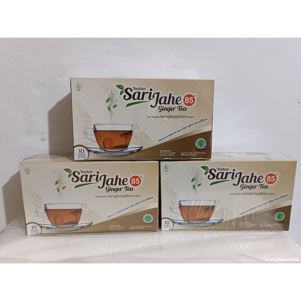 

SARI JAHE 85 INSTANT GINGER TEA 10SACHET TEH JAHE MINUMAN SERBUK JAHE MINUMAN JAHE TEH JAHE