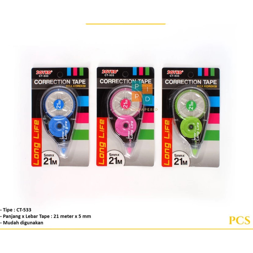 

CORRECTION TAPE JOYKO CT-533