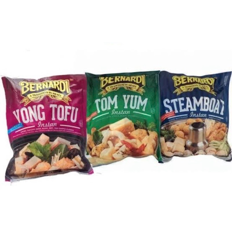 

BERNARDI INSTAN SERIES STEAMBOAT/ TOMYUM/ YONG TOFU