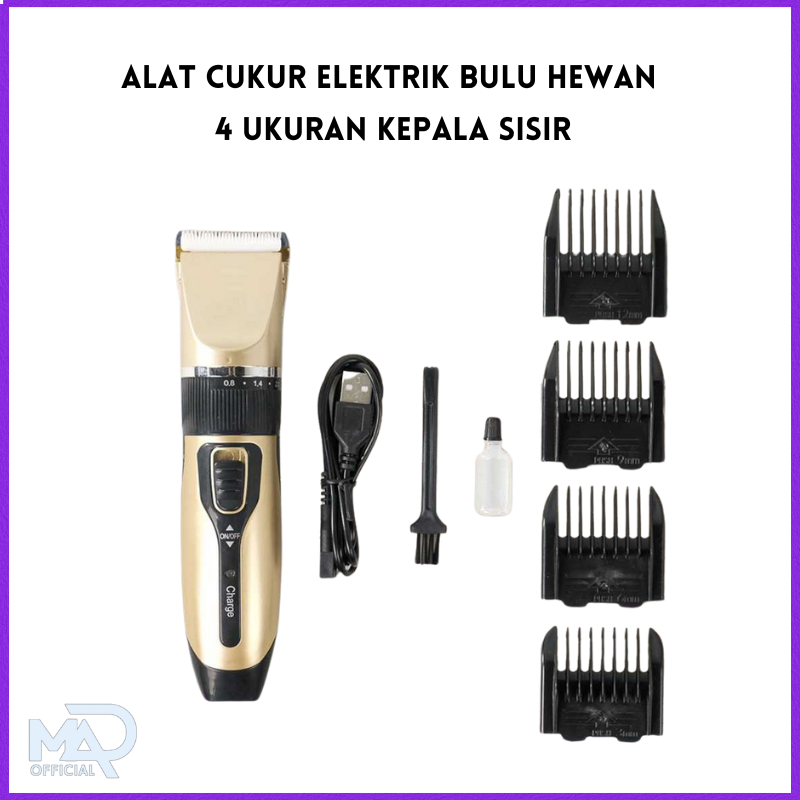 Promo Cod Baorun Alat Cukur Elektrik Bulu Hewan Pet Rechargeable / Mesin Cukur Hewan / Cukur Bulu