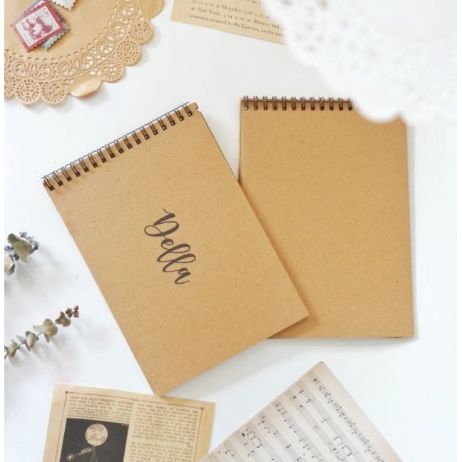 

Khusus A5 Album Scrapbook Aesthetic 2 lembar vintage album scrapbook bullet journal