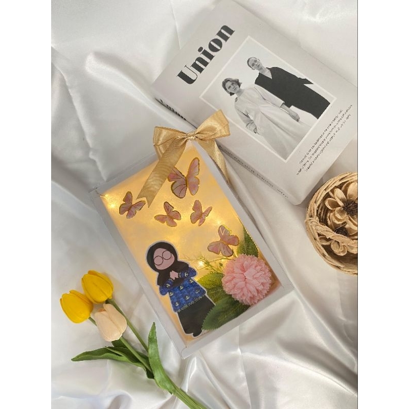 

BOX KUPU KUPU LAMPU HARI GURU | HADIAH HARI GURU | BOX LED HARI GURU | BOX KUPU KUPU LAMPU