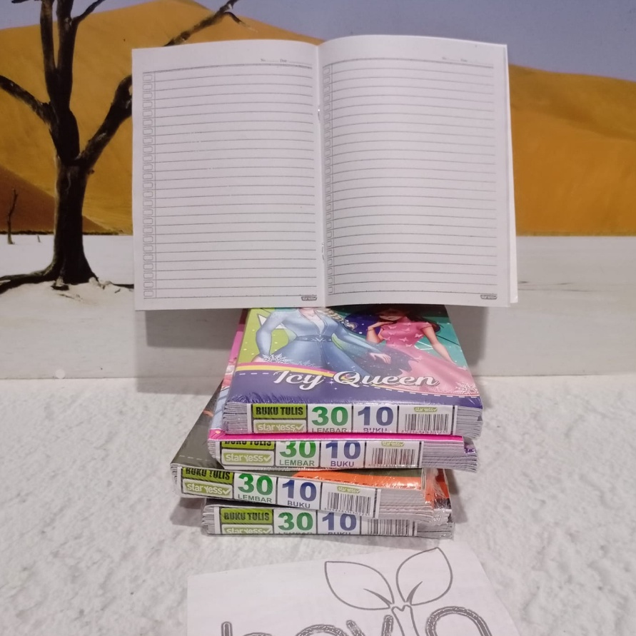 

HJ6 BACA DESKRIPSII KETERANGAN 1pc buku tulis gambar 3 lembar