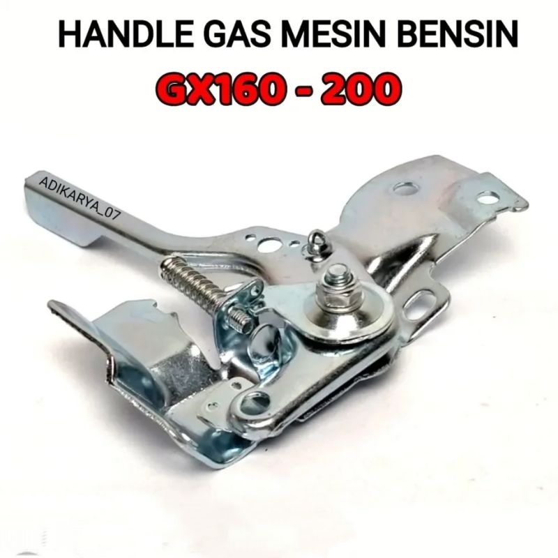 gx160 handle gas / tuas gas mesin Honda 5,5pk 6pk