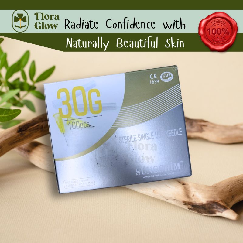 Box Sungshim Jarum Meso Needle | Ultra Thin Nano Meso Lipo Jarum Skinbooster