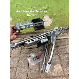 tatakan pangkon aki cb gl100 berdiri /dudukan aki cb gl100 slim berdiri coper wadah aki cb gl100