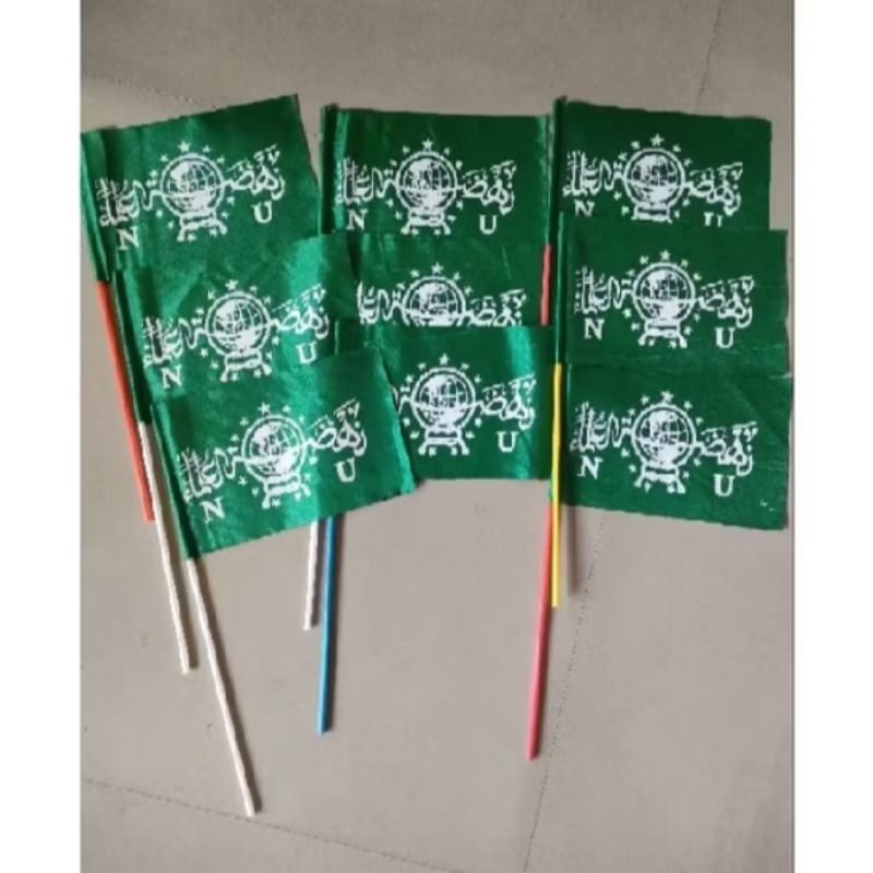 Bendera NU/Bendera Mini Stock Kain/Bendera Syeikher Mania