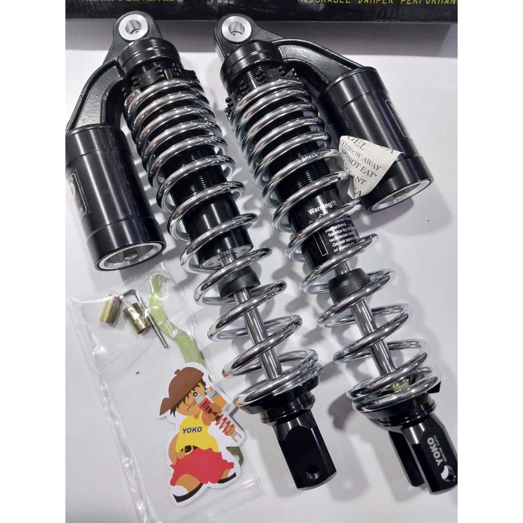 Shockbreaker Shock Nmax Old/PCX 150 335mm YOKO GEN2 JLT 197 Model Samurai Original YOKO Harga Sepasa