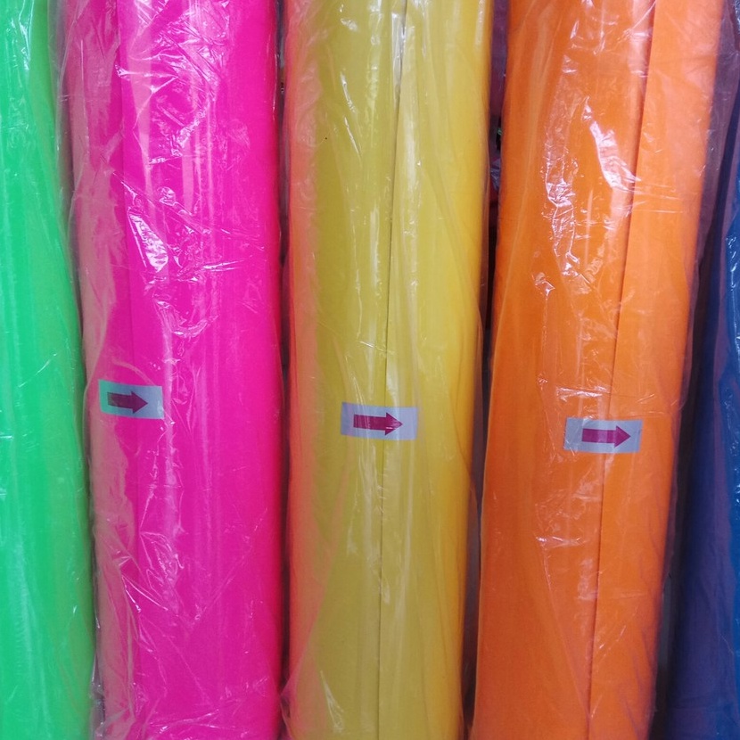 

KI3 POLYFLEX PU KOREA METERAN WARNA NEON DAN COLOUR Tipis Soft Elastis Poliflex