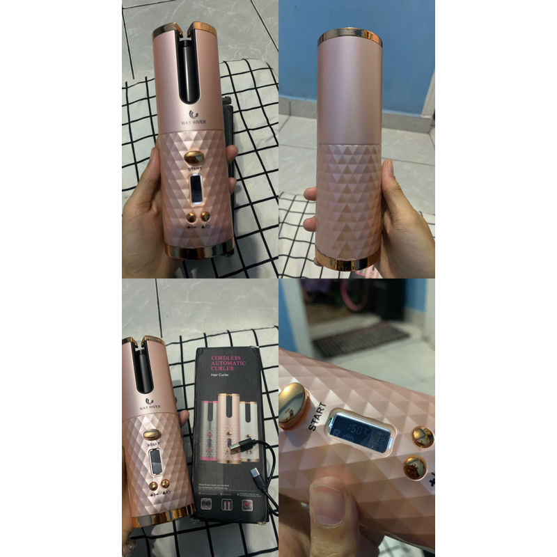 catokan curly otomatis tanpa kabel