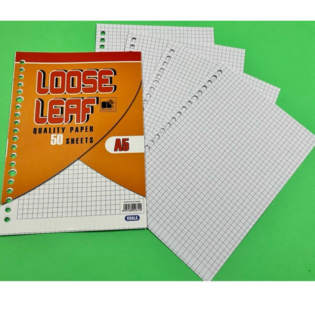 

LOOSE LEAF A5-50 STRIMIN/KOTAK KOALA