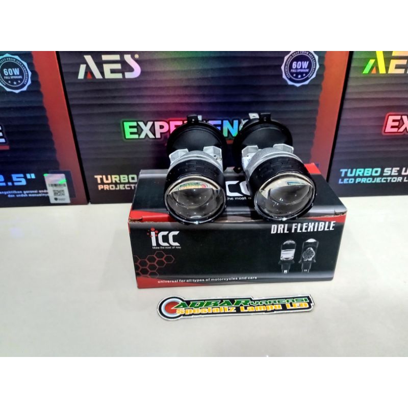 LAMPU LED PROJEKTOR BILED MINI LASER H4 OCP BILED 35WAT MREK ICC