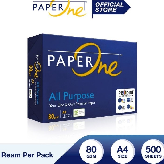 

Eksklusif Kes HVS A4 8 GSM Paper One 1Rim Isi Lembar