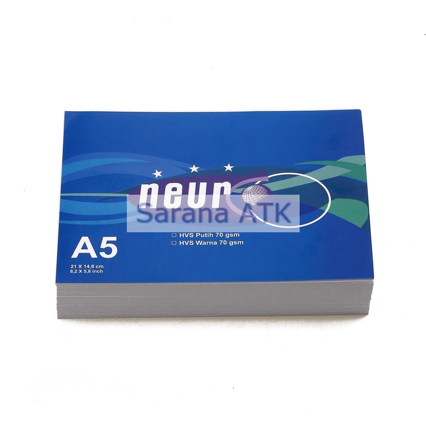 

Hematku Neuro Kes A5 Hvs Putih 7Gr A5 Pack