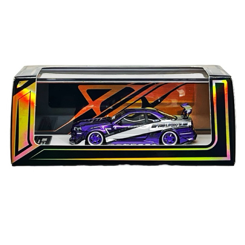 Error 404 x Lot 57 Ryohe's Nissan Skyline R34 Gifted Purple