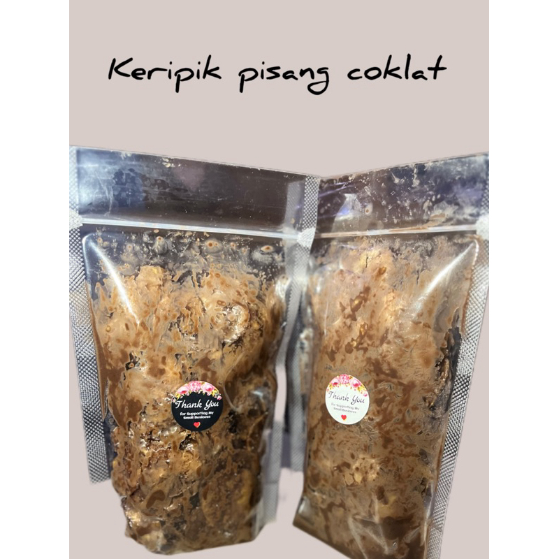 

Keripik Pisang Coklat Lumer