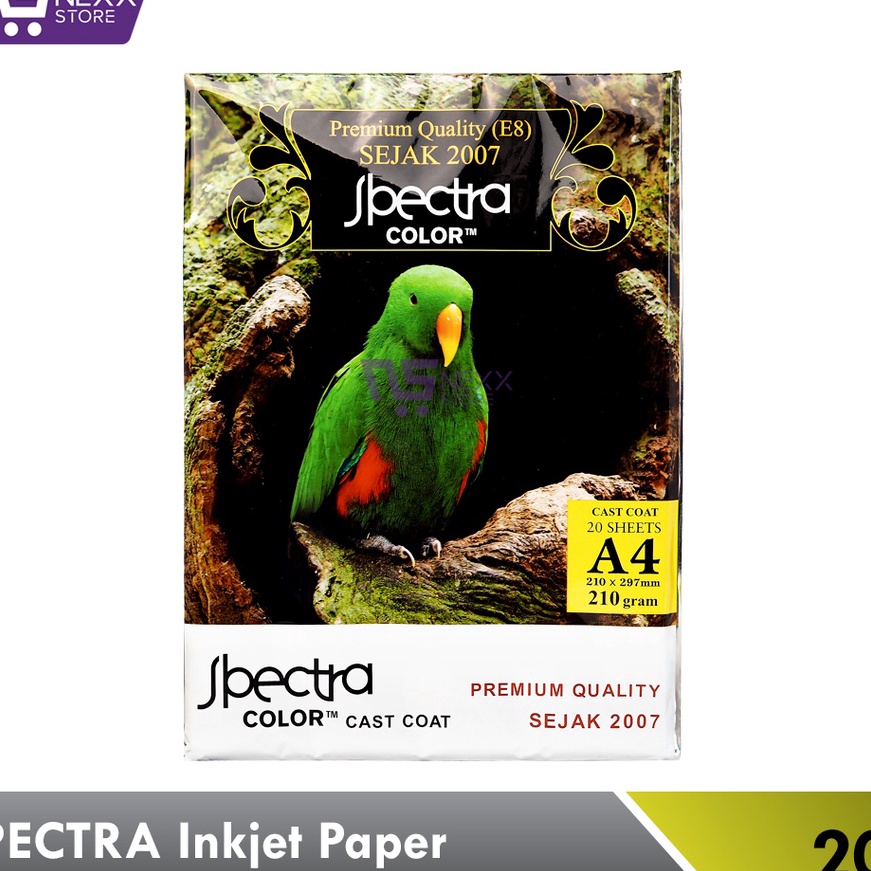 

FG2 SPECTRA Cast Coated Inkjet Paper Glossy A4 21 gsm