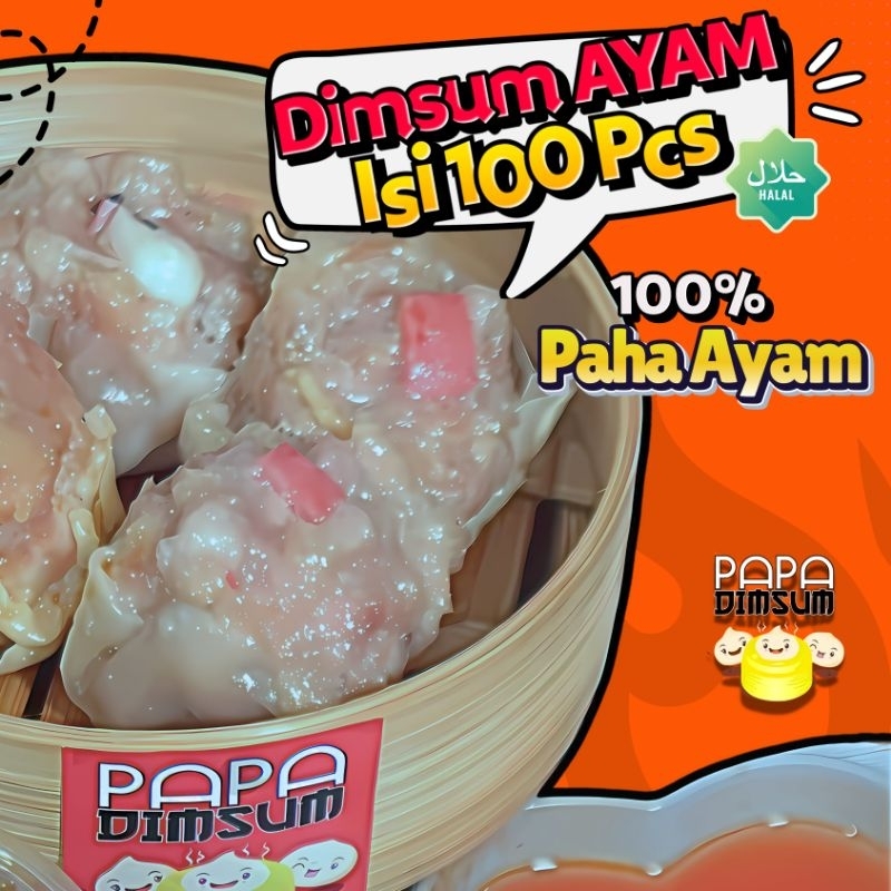 

Dimsum Premium isi 100 pcs TANPA SAUS MERAH