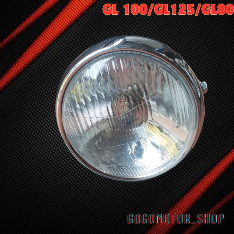 Reflektor Lampu depan Honda Gl 125 Gl 100 Gl 80 XL 125 Original