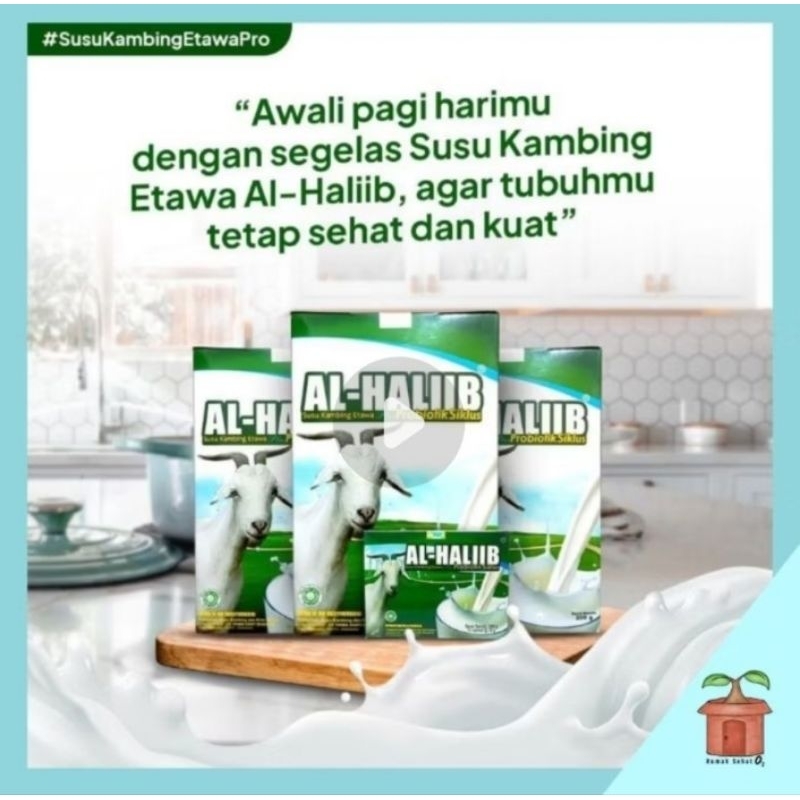 

susu kambing etawa al haliib sachet
