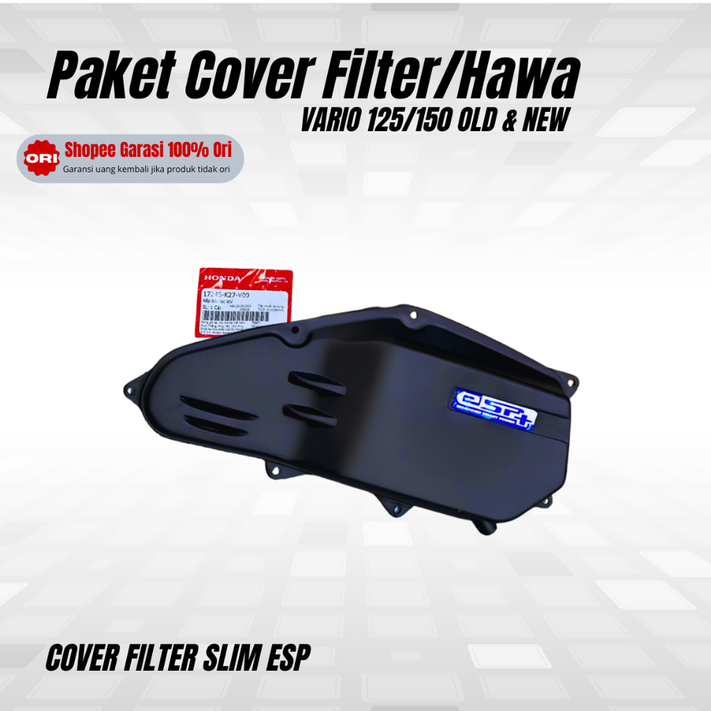 COVER FILTER VARIO SLIM 150 FILTER VARIO 150 Cover filter Honda Airblade Made in Vietnam Airblade