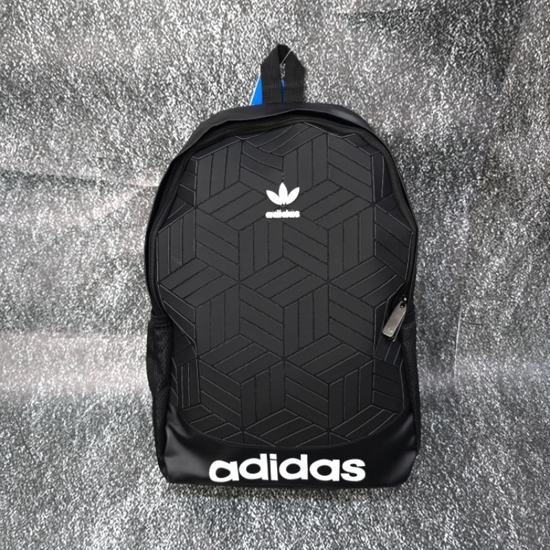 DISKON ADIDAS BACKPACK ISSEY MIYAKE NEW PATTERN / TAS RANSEL BACKPACK ISSEY MIYAKE REFLECTIVE GREY