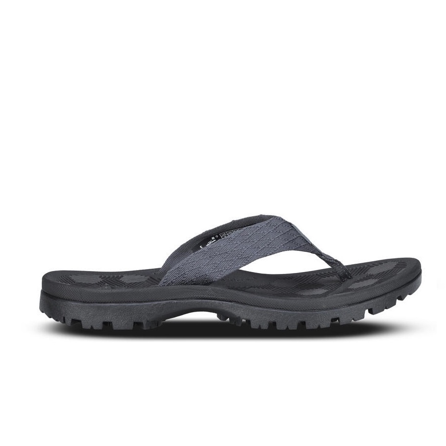 BHARDEV PINCH SOLE BLACK SANDALS