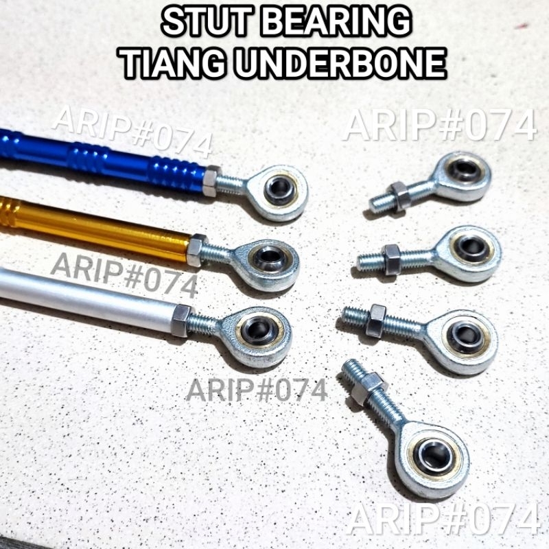 [PROMO] BAUT TIANG UNDERBONE BAUT STUT BEARING TIANG OPERAN GIGI UNDERBONE MOTOR BAUT STUT PEDAL TIA