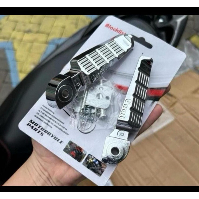 Injakan Step Belakang GCRAFT Crome Universal