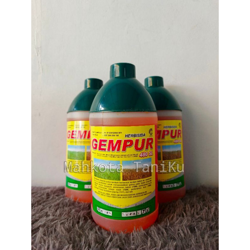 GEMPUR OBAT RUMPUT ASLI ORIGINAL-GEMPUR ISI 1 LITER - OBAT RUMPUT MATI SAMPAI AKAR