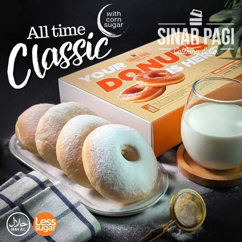 

Donat Premium Sinar Pagi (Paket Donat Klasik) Less Sugar