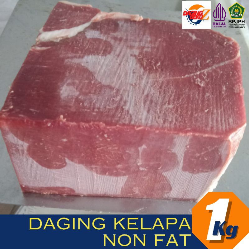 

Daging Kelapa Rendang utuh 1Kilo Halal Frozen (tanpa lemak)