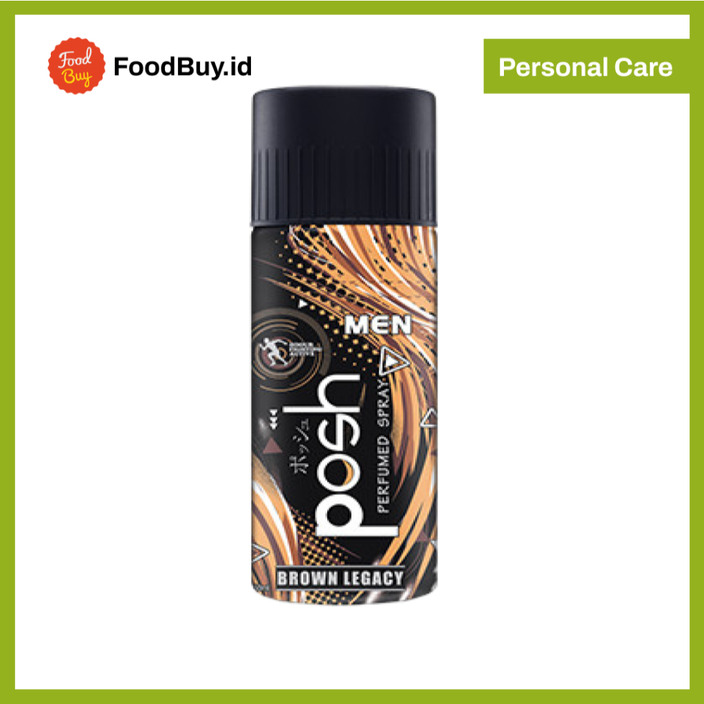 Posh Men Perfumed Spray Brown Legacy 150ml