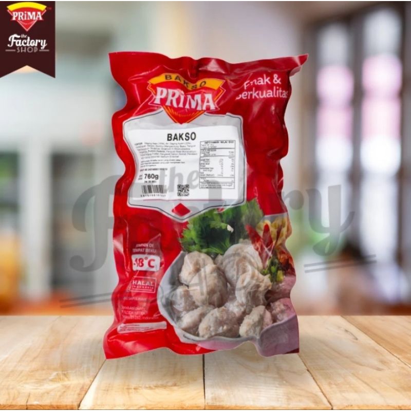 

Prima Bakso Sapi Besar 760g isi 50pc