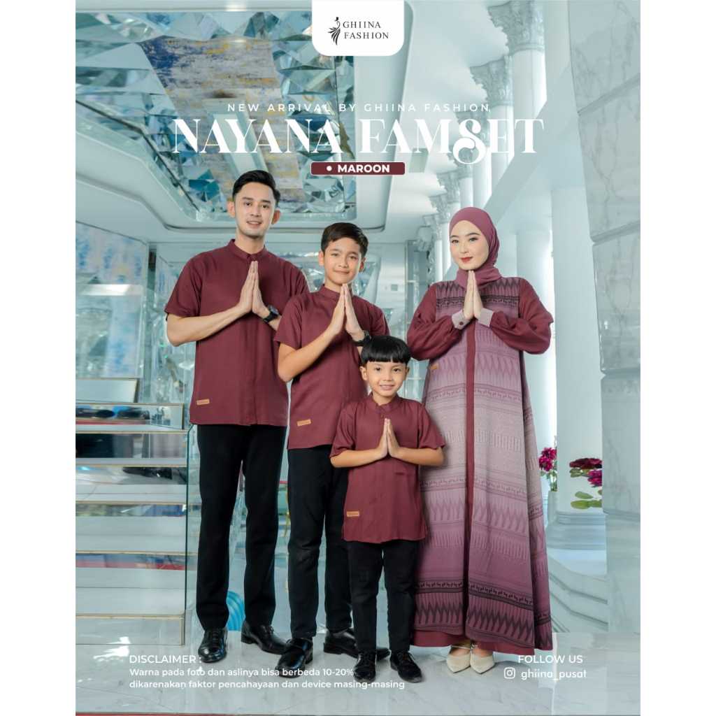 Ghiina Fashion - Nayana Family Set Series