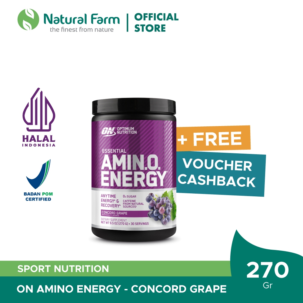 Amino Energy 270 Gram Suplemen Asam Amino dan Energi