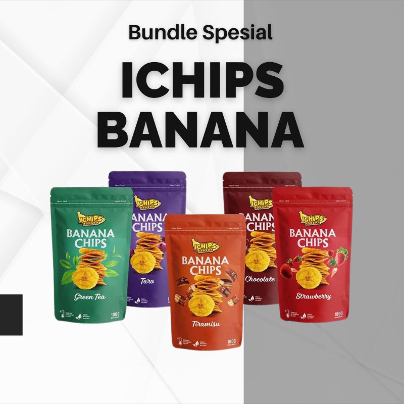 

[Bundle Spesial] Pre Order Ichips Banana
