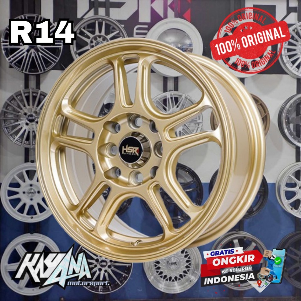 Velg Racing Avanza, Sigra Ring 14 Velg Hsr Bisa Pake Ban Standar R14 Hsr Wheel NXSPO