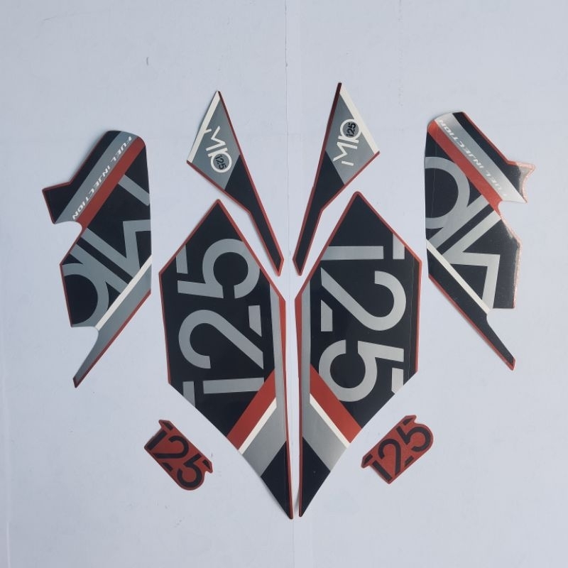 STICKER STRIPING MOTOR | MIO M3 125 | ORIGINAL | TAHUN 2017