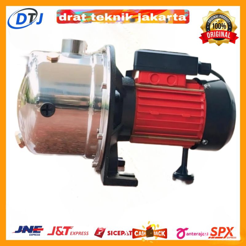 Mesin Pompa Air Semi Jet / Pompa JET PUMP Stainless Steel Sumur Dalam