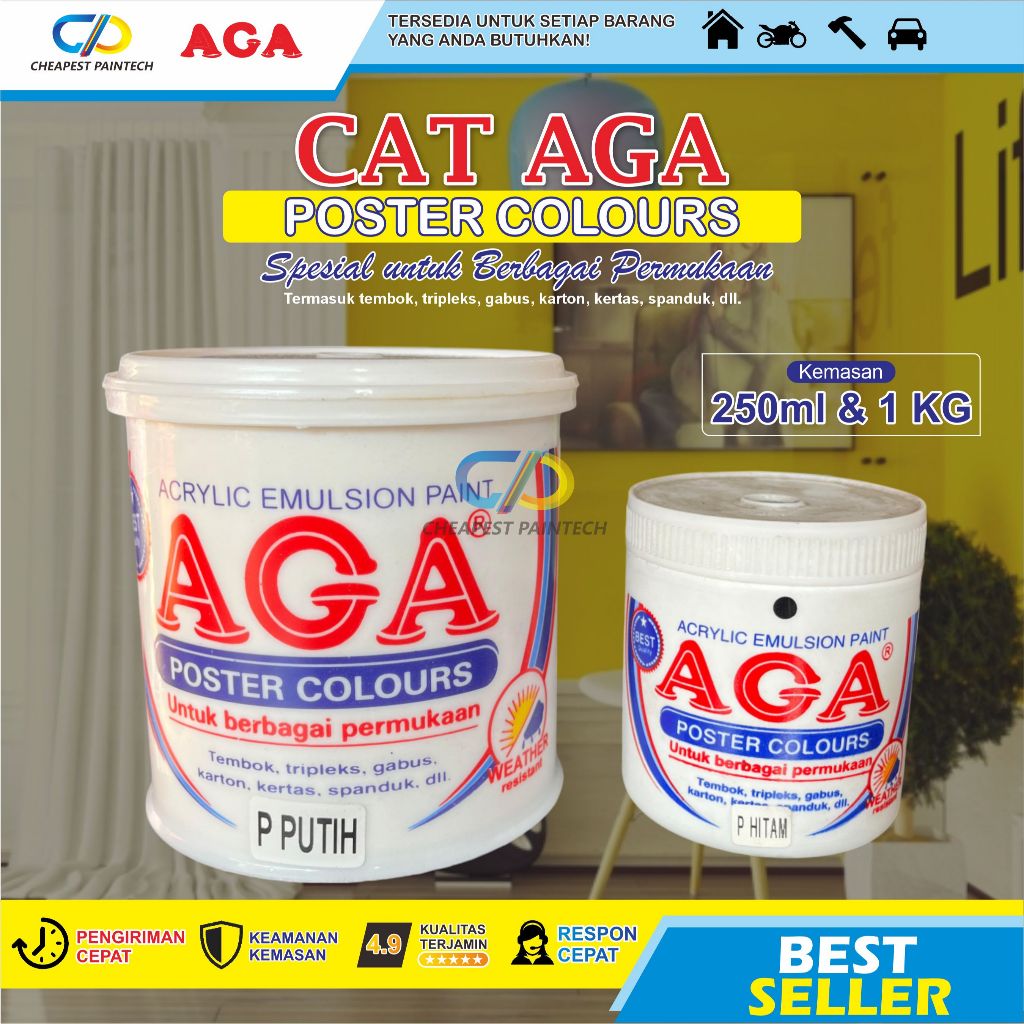CAT POSTER AGA KALENG 1 KG
