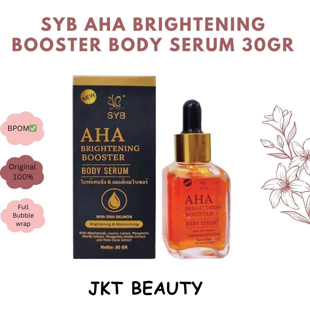 SYB AHA Brightening Booster Body Serum 30Gr