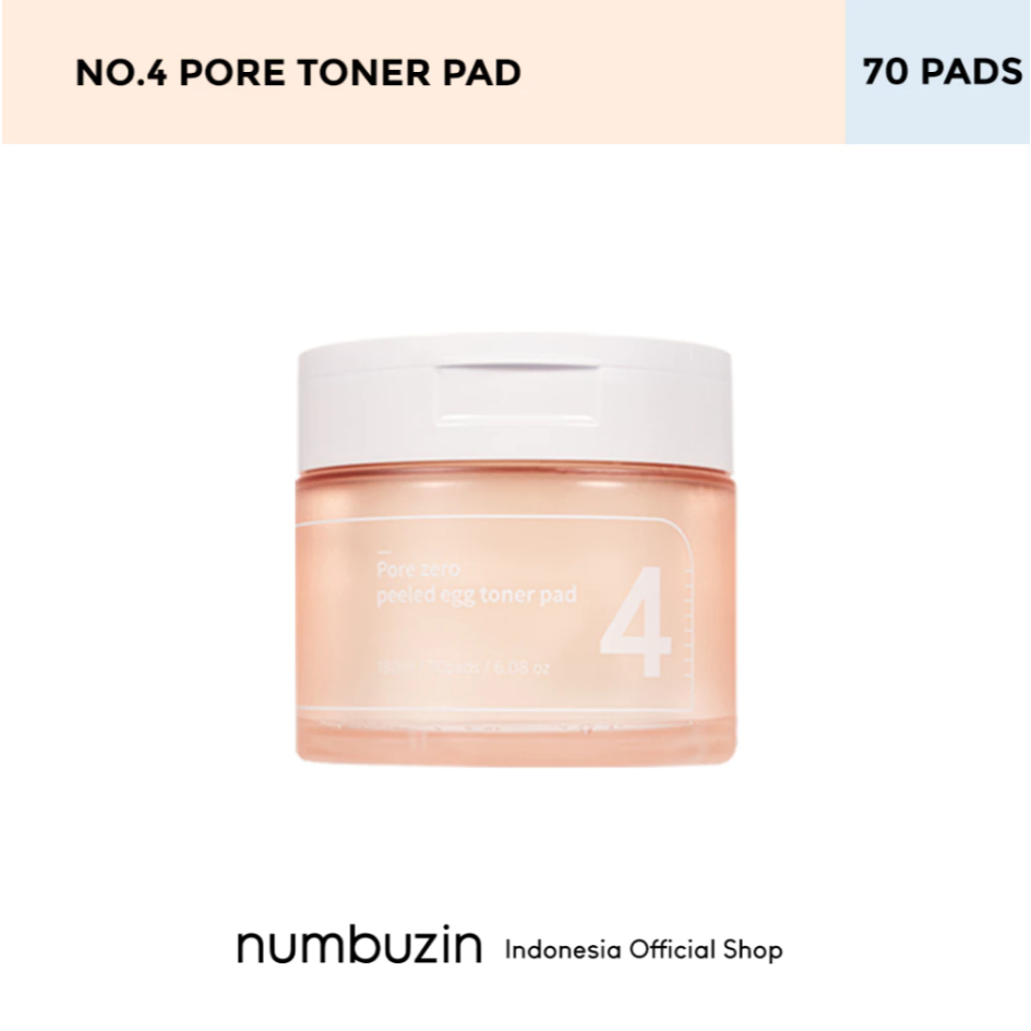NUMBUZIN No.4 Pore Toner Pad