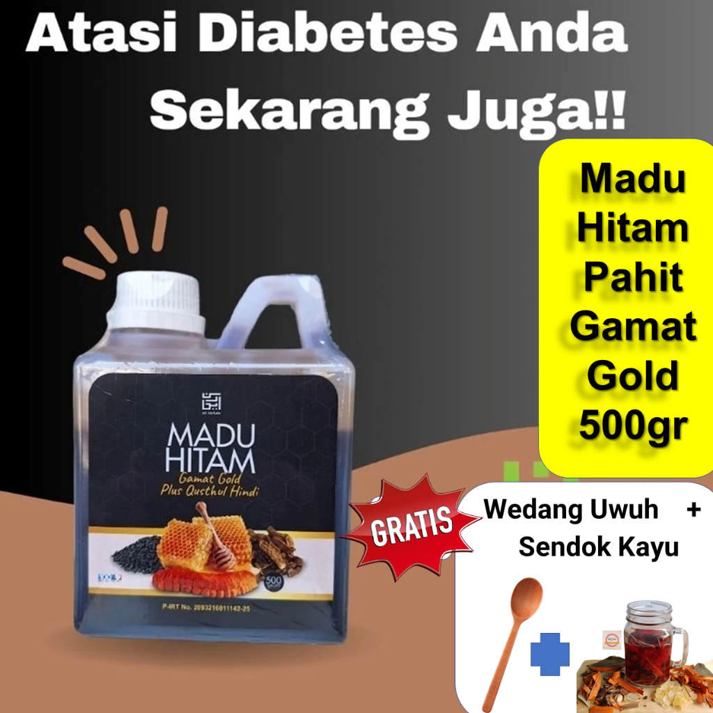 

img Madu Hitam Pahit Asli 500g Madu Pahit Herbal Untuk Diabetes Kolesterol Gula Darah