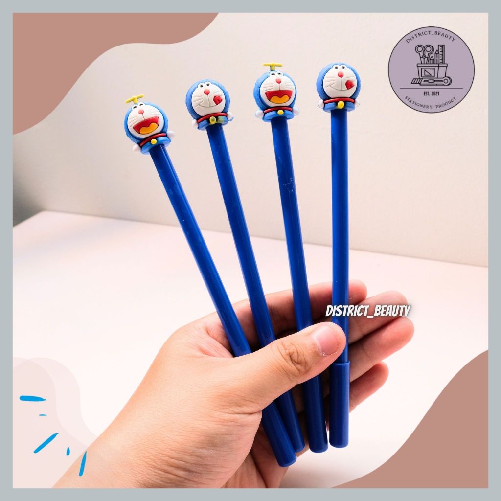 

PULPEN GEL DORAEMON PENA BOLPEN BONEKA DORAEMON pen gel kepala doraemon biru lucu TERMURAH